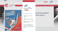 Desktop Screenshot of escrime-saintgratien.org
